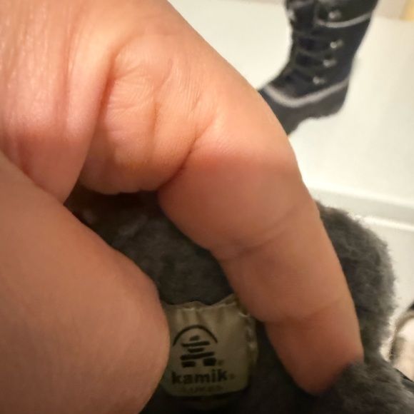 Kamik Black and Gray Snow Boots - Picture 5 of 5